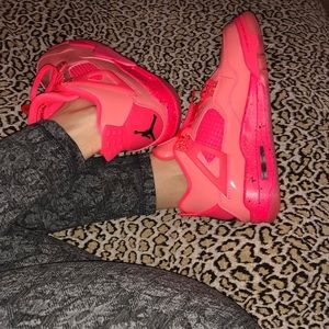 AIR JORDAN Nike Pink 4 Retro WMNS Sneakers 7